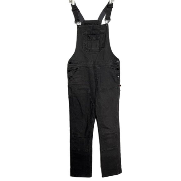 Dovetail Women’s Overalls Grey Canvas Freshly | Sz 10 | Workwear Stretch Rugged - Picture 4 of 11
